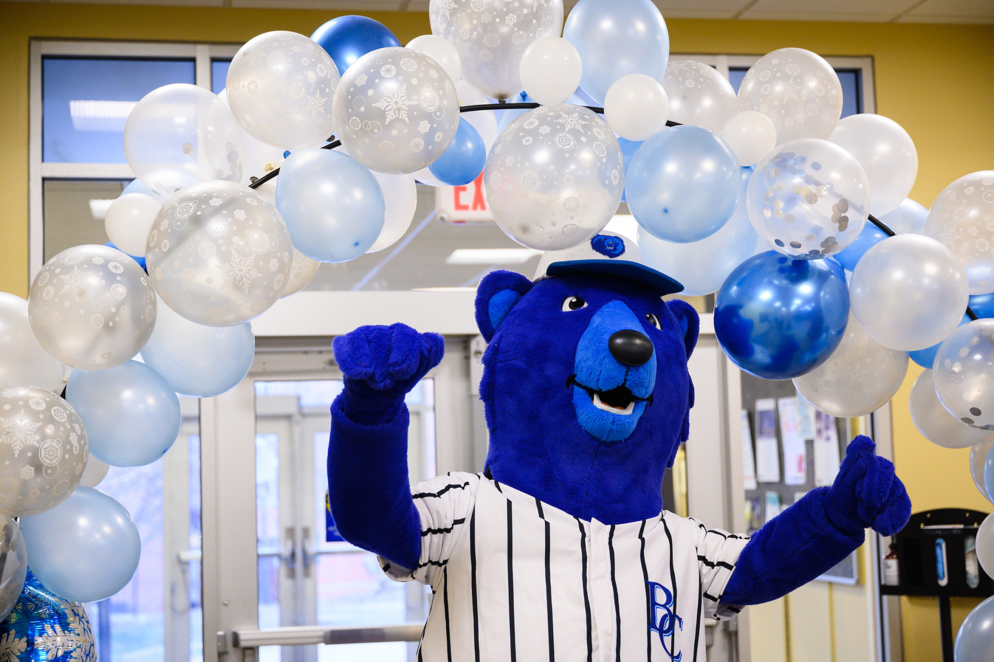 Berea's mascot, Blue the Mountaineer, is excited to congratulate you on your acceptance!