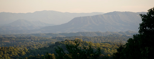 View of mountainous landscape