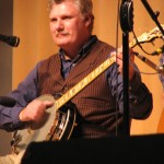 Jim Lloyd playing banjo
