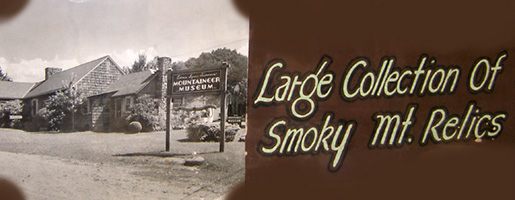 Large Collection of Smoky Mt. Relics ad