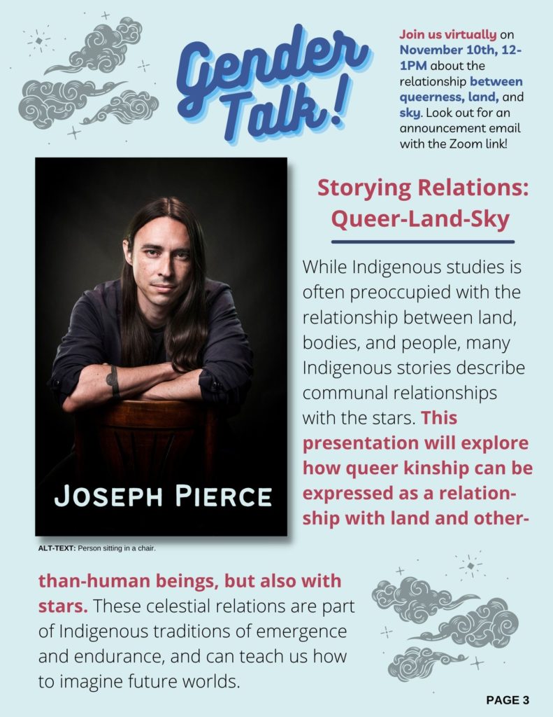 Gender Talk Joseph Pierce