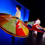 BMED Dancers performing with circular skirts