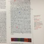 Showing a corrected entry