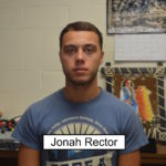 A picture of a student, Jonah Rector