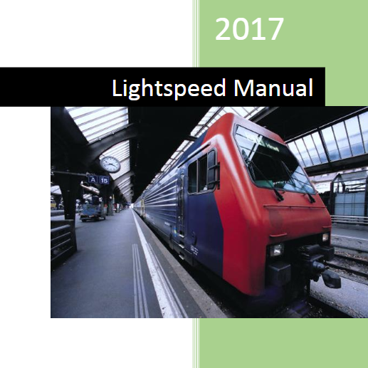 Cover of Lightspeed manual