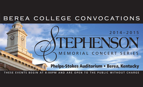 Stephenson Memorial Concert Series 2014-2015