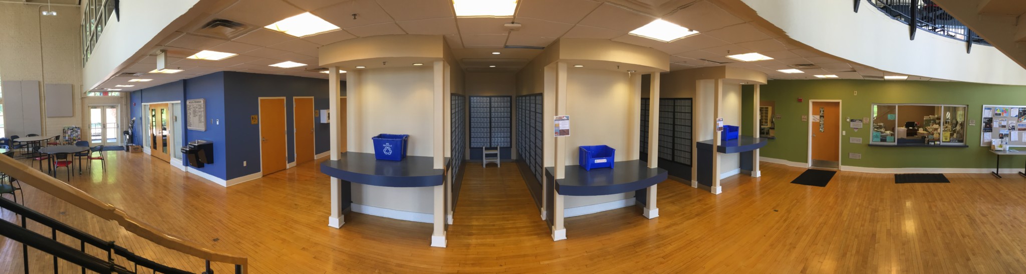 Inside the College Post Office