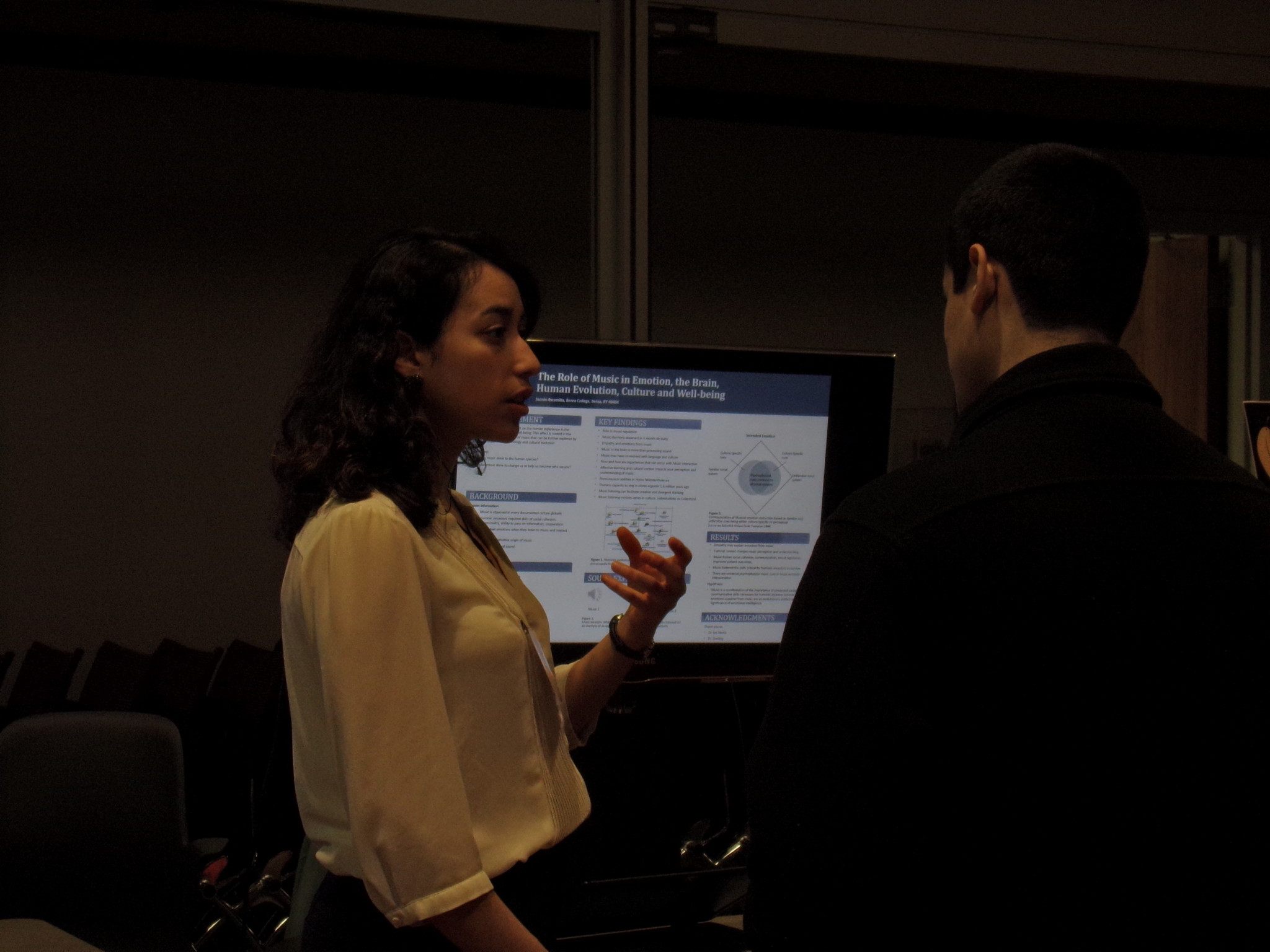 Photos of Spring 2018 GSTR 410 Expo participants