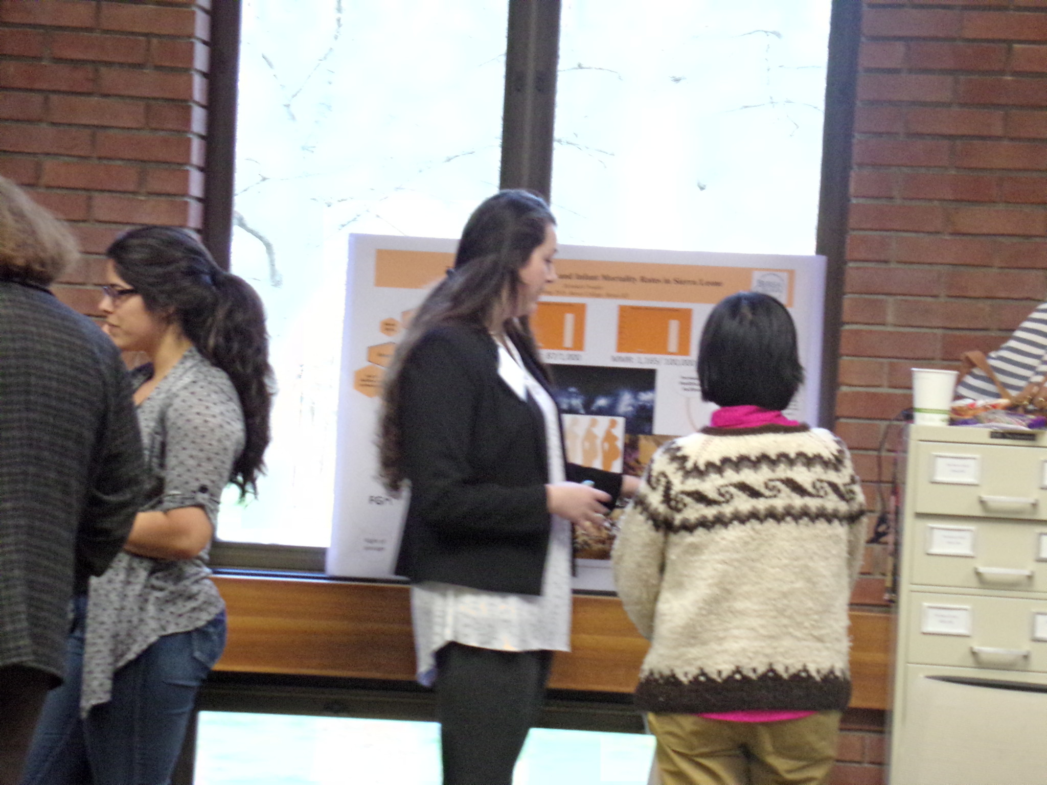Photos of Spring 2018 GSTR 410 Expo participants