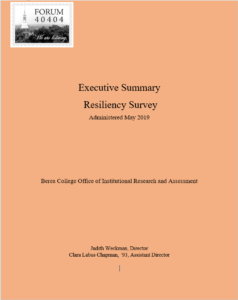 Forum 40404 Resiliency Cover Page