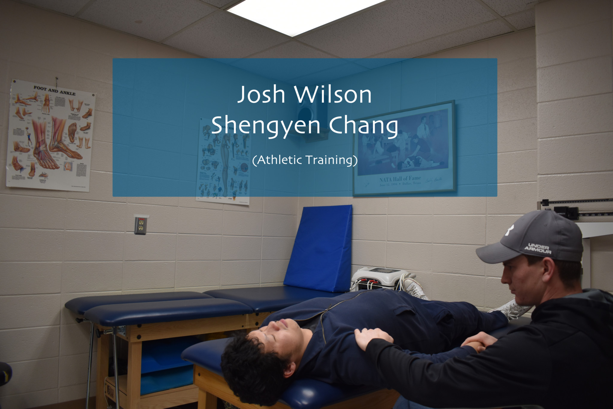Josh Wilson, Shengyen Chang (Athletic Training) copy