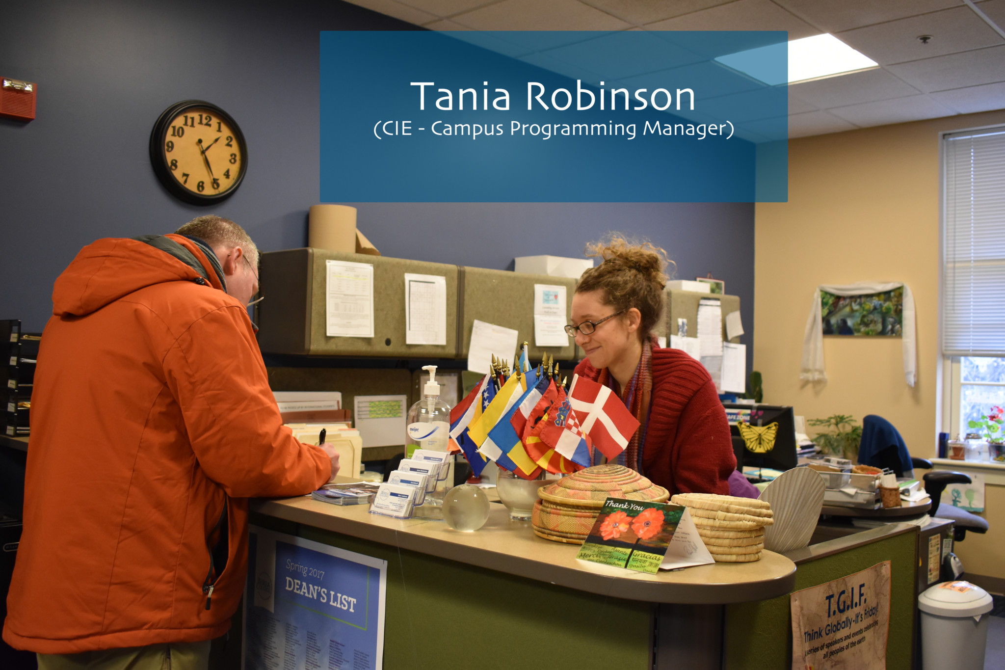 Tania helps with Passport Application processes