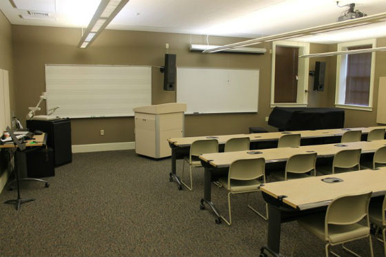 Presser Hall classroom