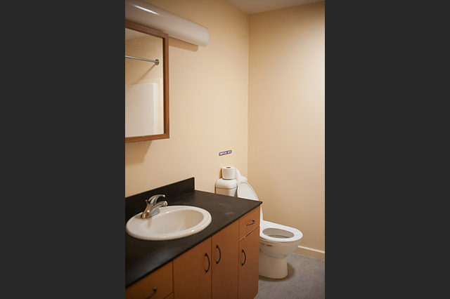 Bathroom in EcoVillage apartment