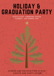 Holiday and graduation party
