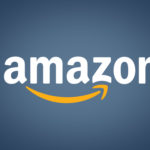 Amazon logo, Amazon name with yellow arrow