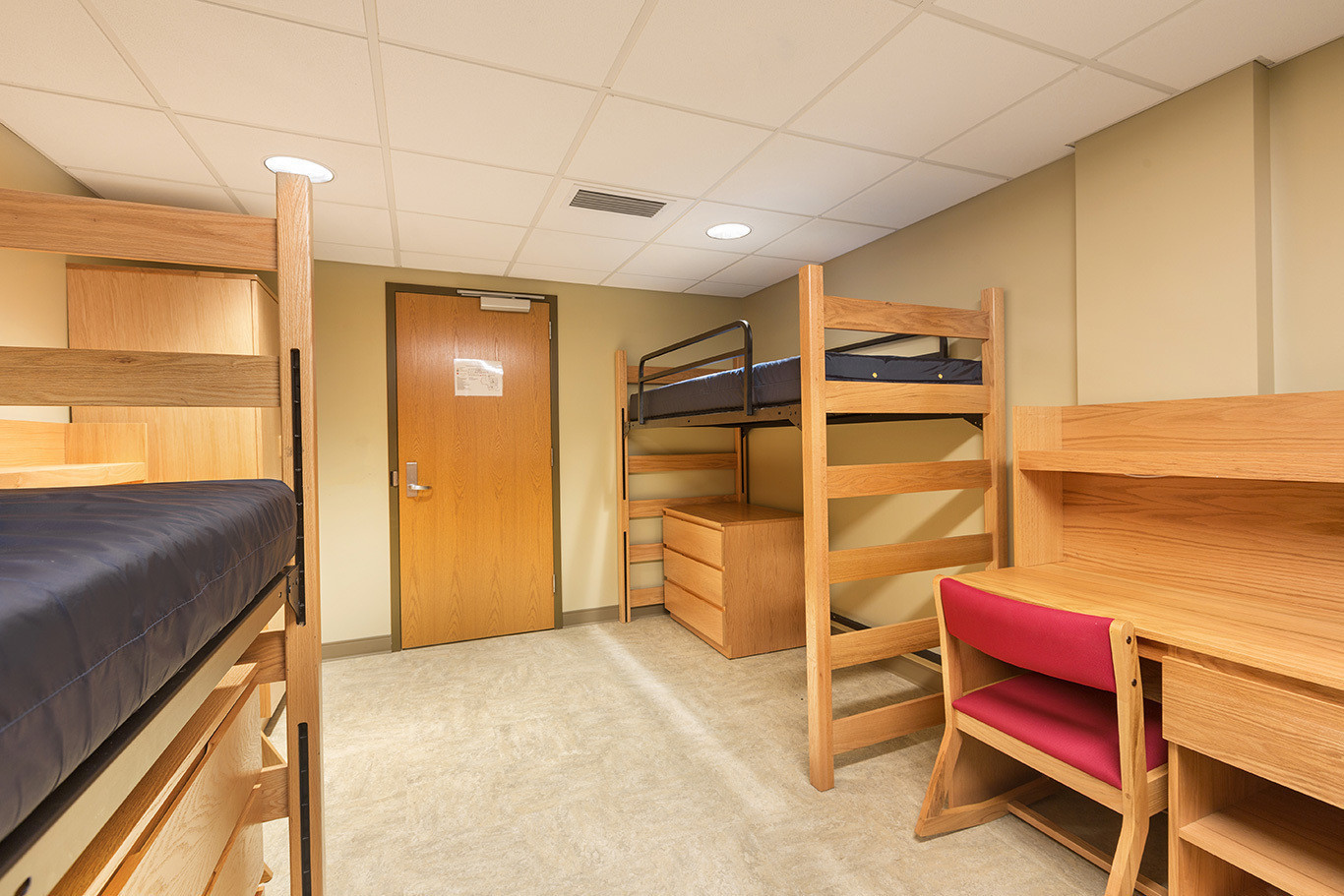 Residence hall room