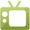 Green TV icon