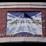 Sundial on Deep Green Residence Hall