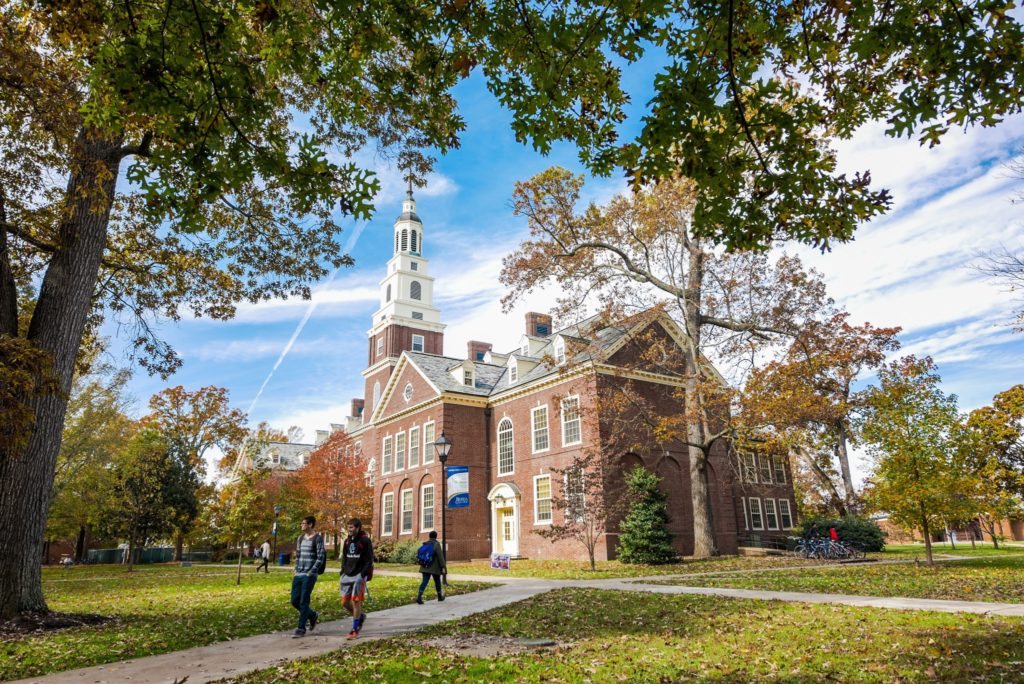 Berea College campus in early Fall