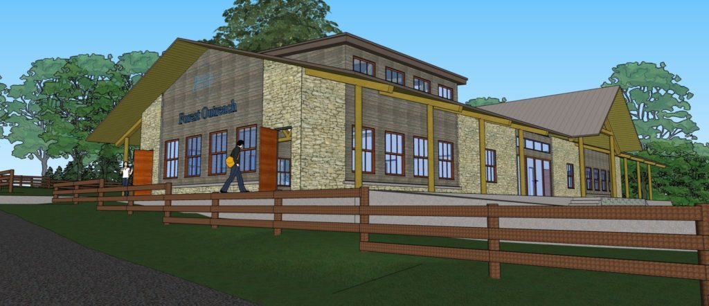 Rendering of Berea Forest Outreach Center