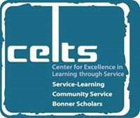 Logo for the Center for Education in Learning through Service