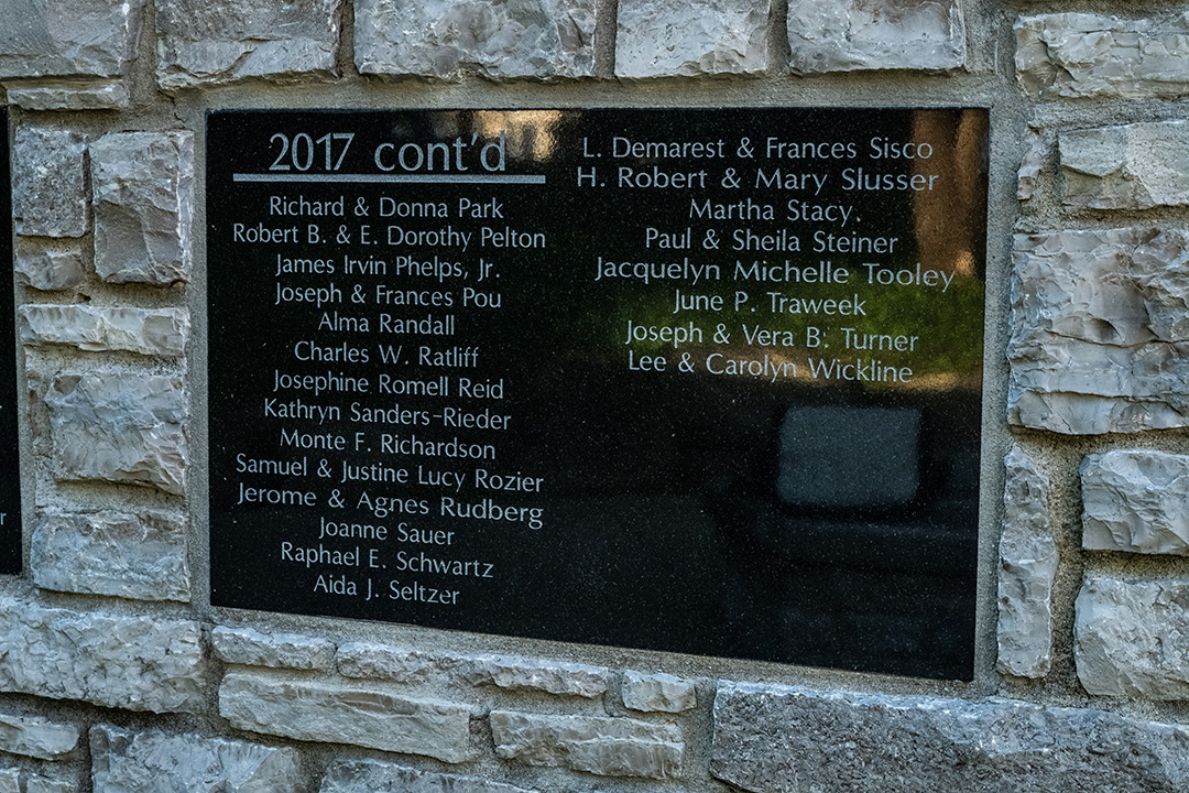 2017 Legacy Wall Part 3